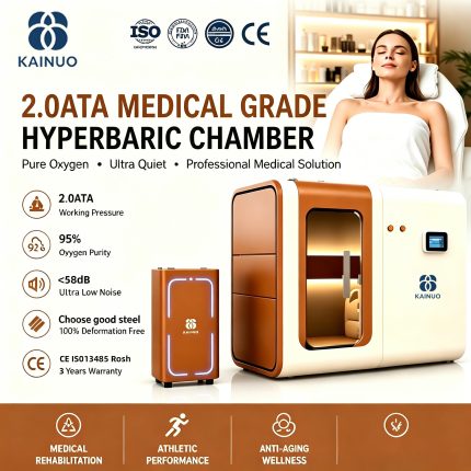 Kainuo seat type hyperbaric oxygen chamber, oxygen concentration of 95%, pressure range of 100-200 kPa, adjustable pressure