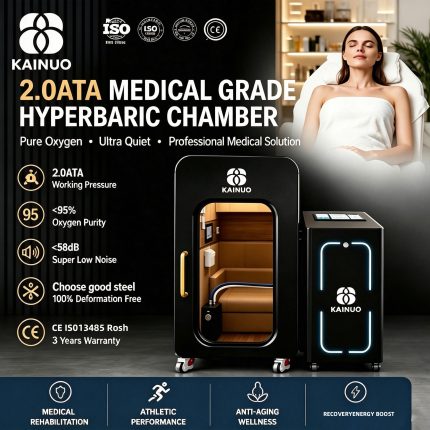 Intelligent 1.5/2.0 ATA seated multi hyperbaric oxygen chamber for improving sleep oxygen inhalation therapy
