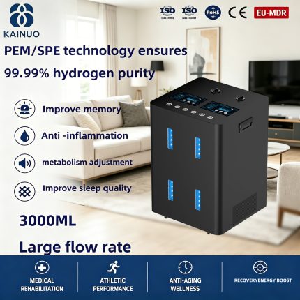 Hydrogen Inhalation 3000ml High Efficiency SPE HHO InhalationMachine Easy Operation Household Daily Care Hydrogen Equipment