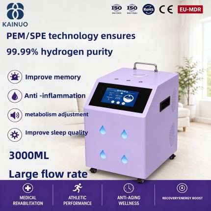 Popular household hydrogen inhalation generator machine electrolysis technology pump PLC efficient and low-cost 99.999%