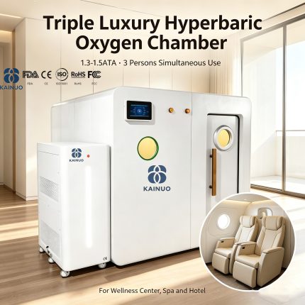 1.5ATA Hyperbaric-Oxygen-Chamber Two SeatOxygen Chamber Grey Hyperbaric Oxygen Chamber Hard Shell