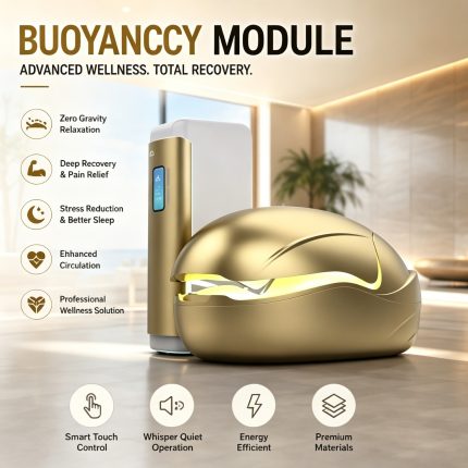 Weight Loss Acrylic Float Tank SPA Capsule Flotation Therapy StressAnxiety Floatation Pod Sensory Deprivation 18Okg Capacity
